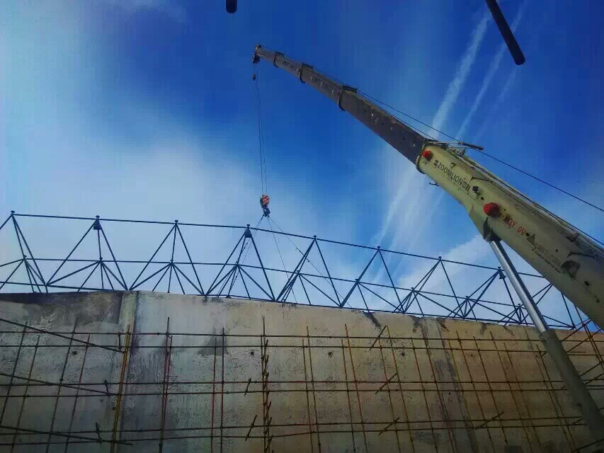 濉溪食堂网架结构工程